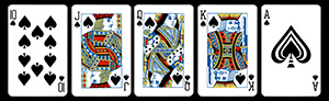 contoh royal flush